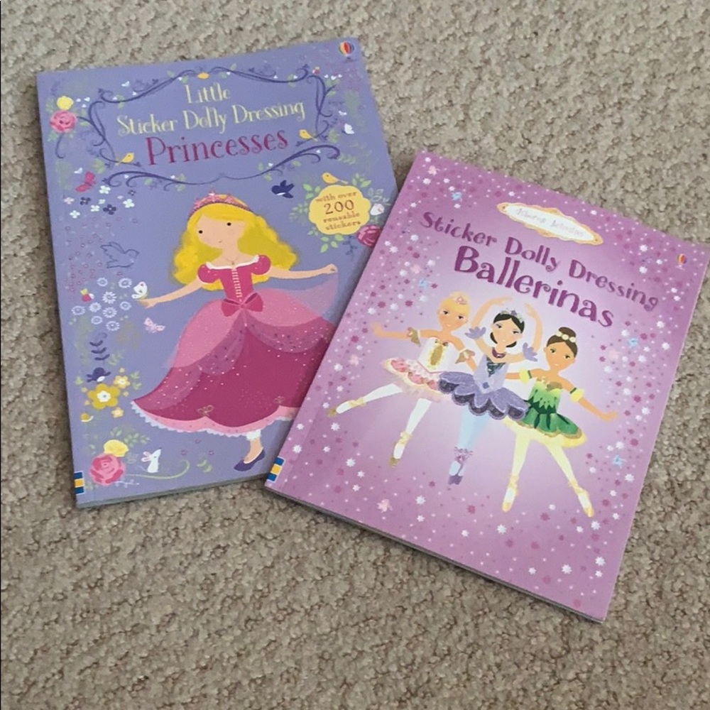 Sticker Dolly Dressing Princess 👑 & Ballerina 🩰